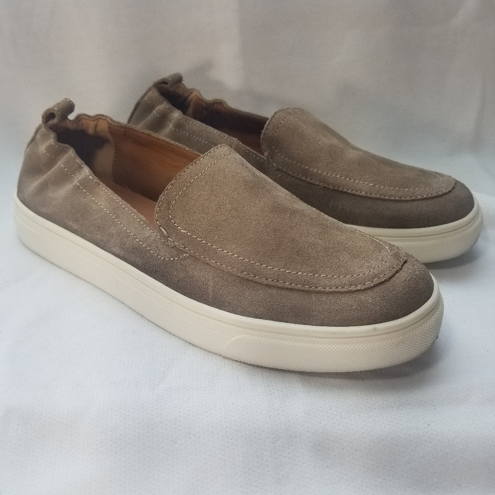 Lucky Brand Lindai Sand Suede Comfort Sneakers Size 8